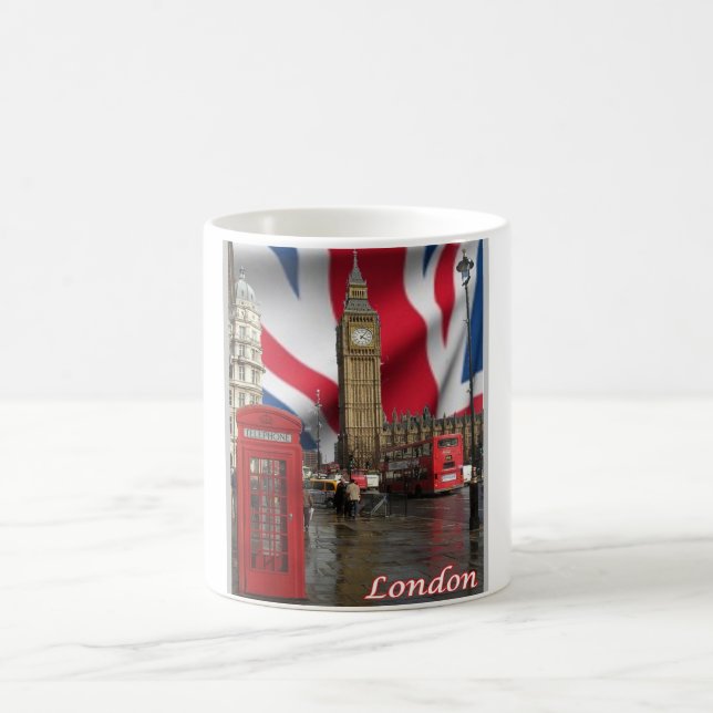 England - London - Big Ben - Kaffemugg (Center)