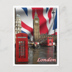 England - London - Big Ben - Vykort