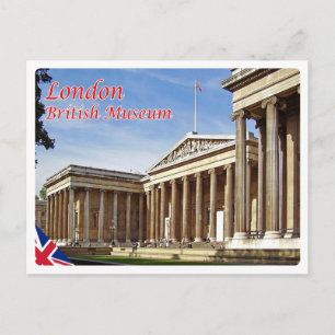 England - London - British Museum - Vykort