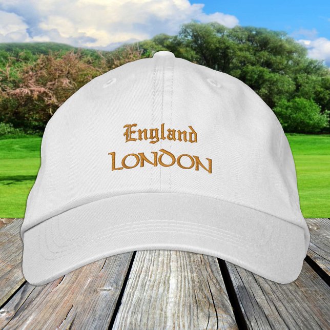 England & LONDON mode UK / Engelska patrioter Broderad Keps (Skapare uppladdad)