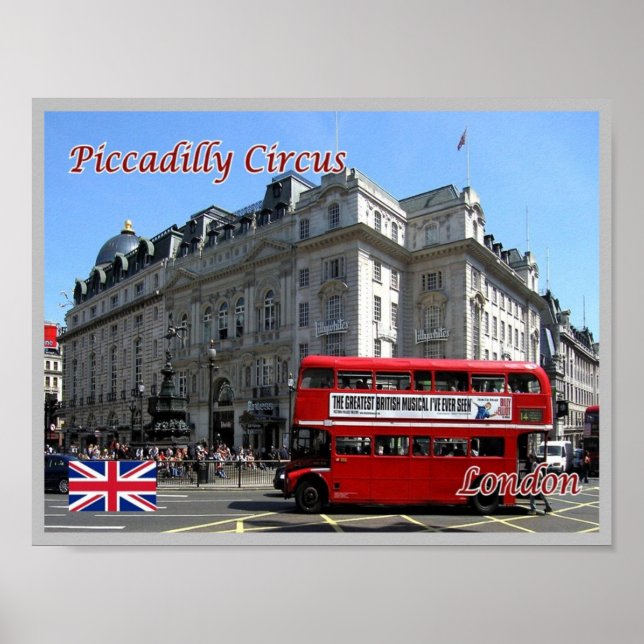 England - London - Piccadilly Circus - Poster (Framsidan)