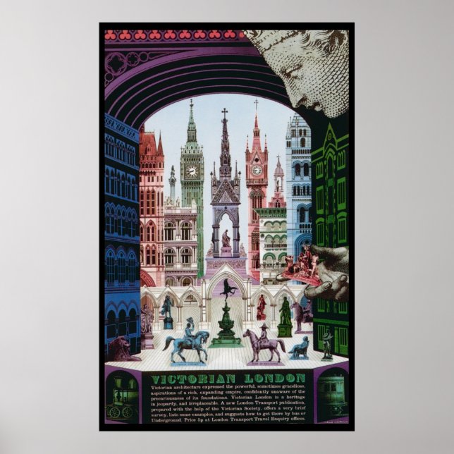 England, London Poster (Framsidan)