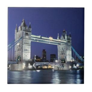 England, London, Tower Bridge 3 Kakelplatta