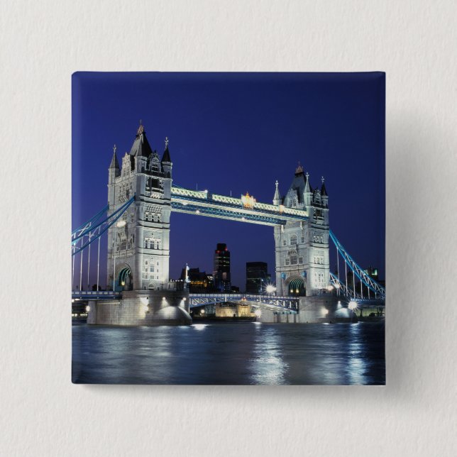 England, London, Tower Bridge 3 Knapp (Framsida)