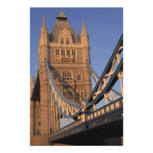 England, London, Tower Bridge Fototryck