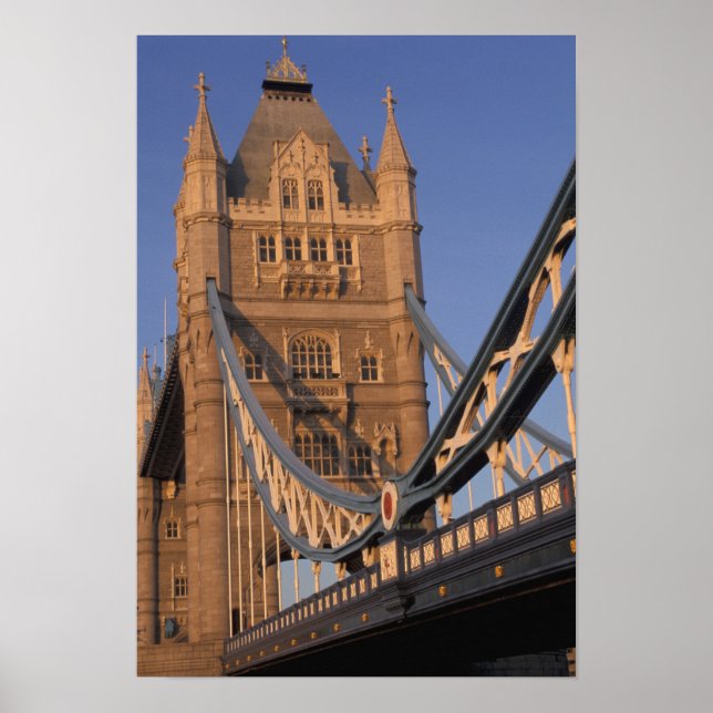 England, London, Tower Bridge Poster (Framsidan)