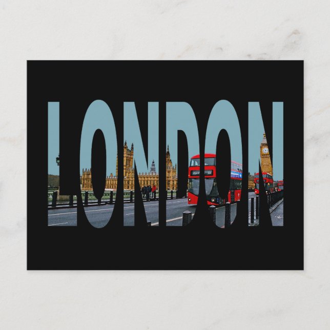 England London Vykort (Framsida)