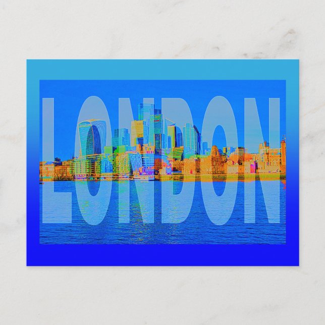 England London Vykort (Framsida)