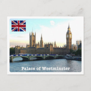England - London - Westminster Palace - Vykort