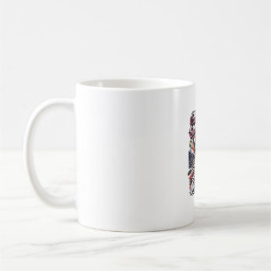England Mål Läge Skelett Anfallare Nationer Street Kaffemugg