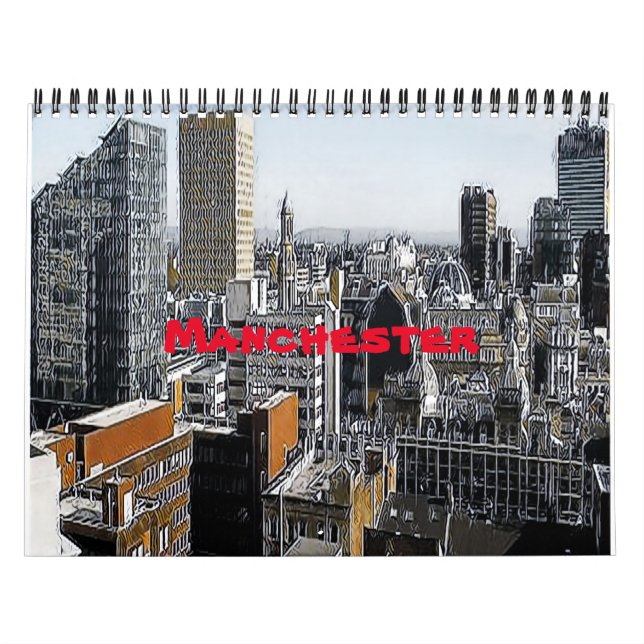 England - MANCHESTER - Kalender (Omslag)