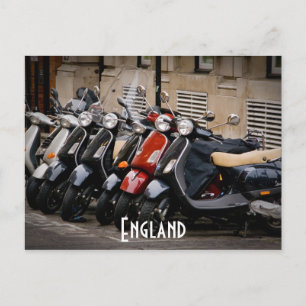 England Motorcykel Postcard Vykort