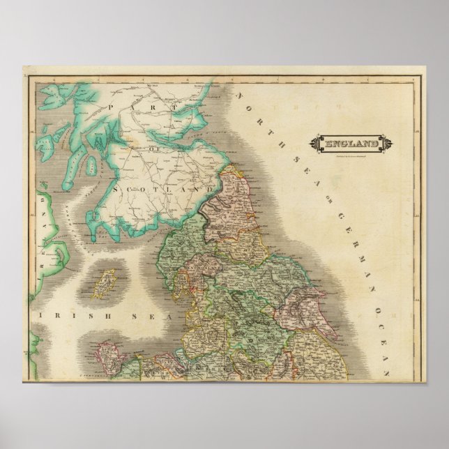 England, norr poster (Framsidan)