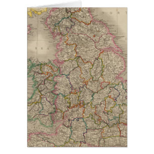 England och Wales 3 Hälsningskort
