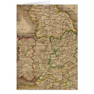 England och Wales 3 Hälsningskort