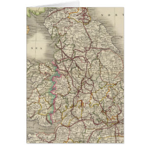 England och Wales 3 Hälsningskort