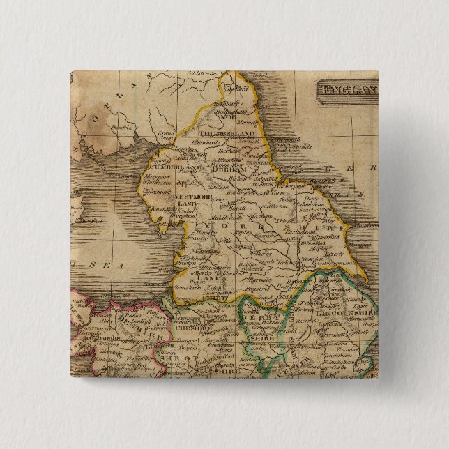 England och Wales 3 Knapp (Framsida)