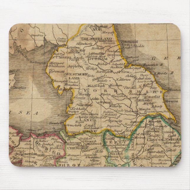 England och Wales 3 Musmatta (Framsidan)