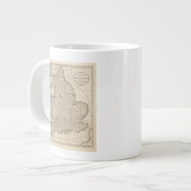 England och Wales 6 Jumbo Mugg (Framsida vänster)