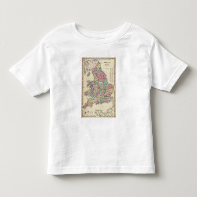 England och Wales T-shirt (Framsida)