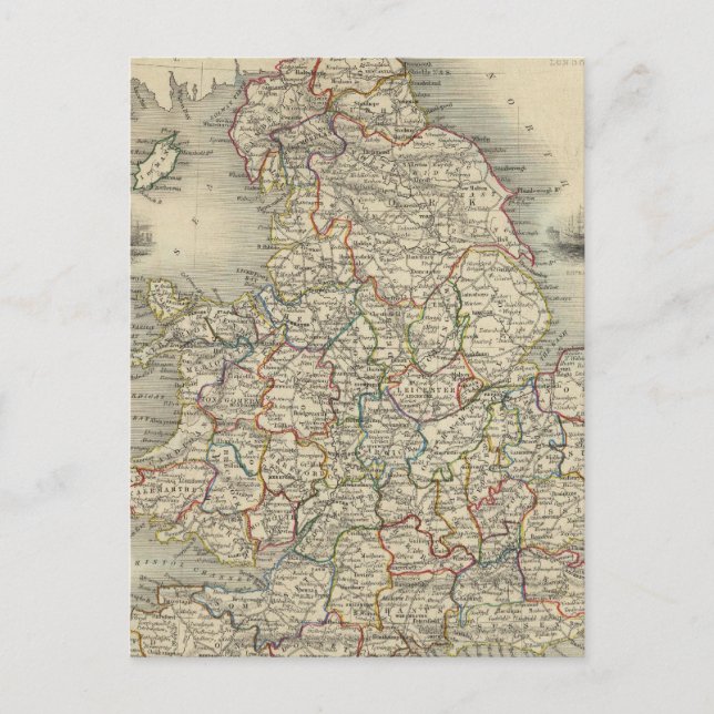 England och Wales Vykort (Framsida)