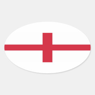 ENGLAND OVALT KLISTERMÄRKE