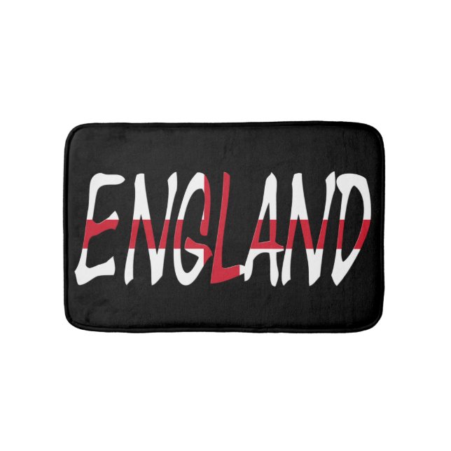 England överlagt med engelska Flagga Badrumsmatta (Framsidan)