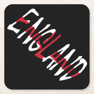 England överlagt på engelska Flagga Underlägg c Papper Kvadrat