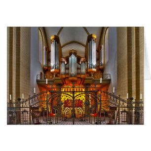 England Pipe Organ Hälsningskort