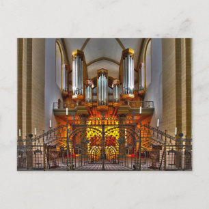 England Pipe Organ Vykort