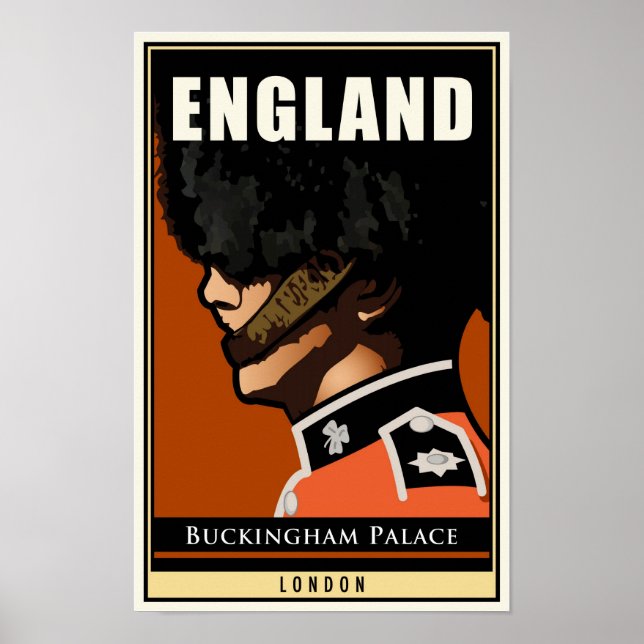 England Poster (Framsidan)