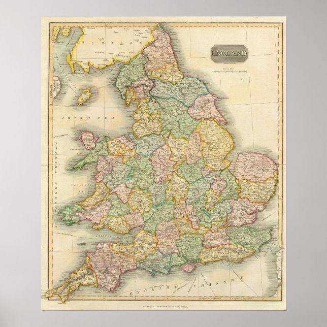 England Poster (Framsidan)