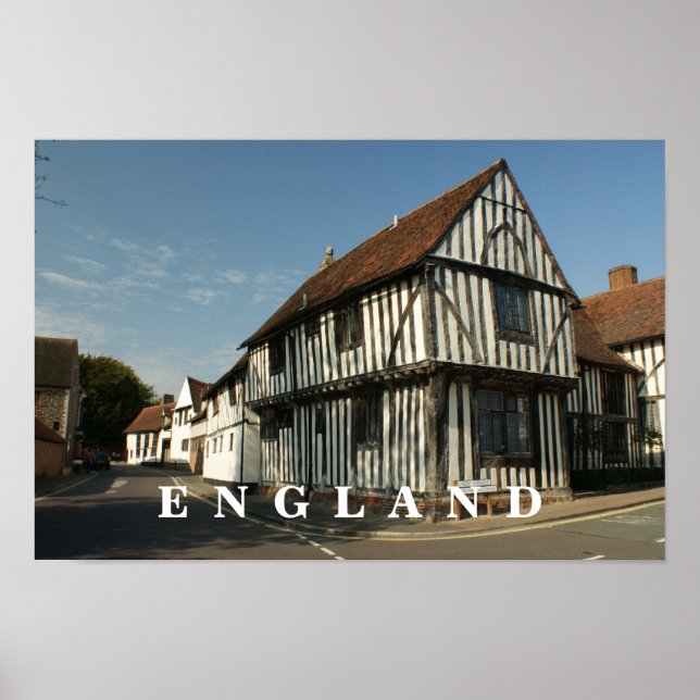 England Poster (Framsidan)