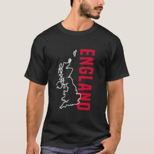 England Present Engelska London Brittiska Storbrit T Shirt