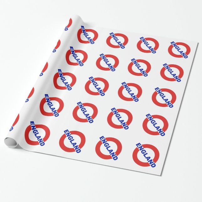 England Presentpapper (Utrullad)