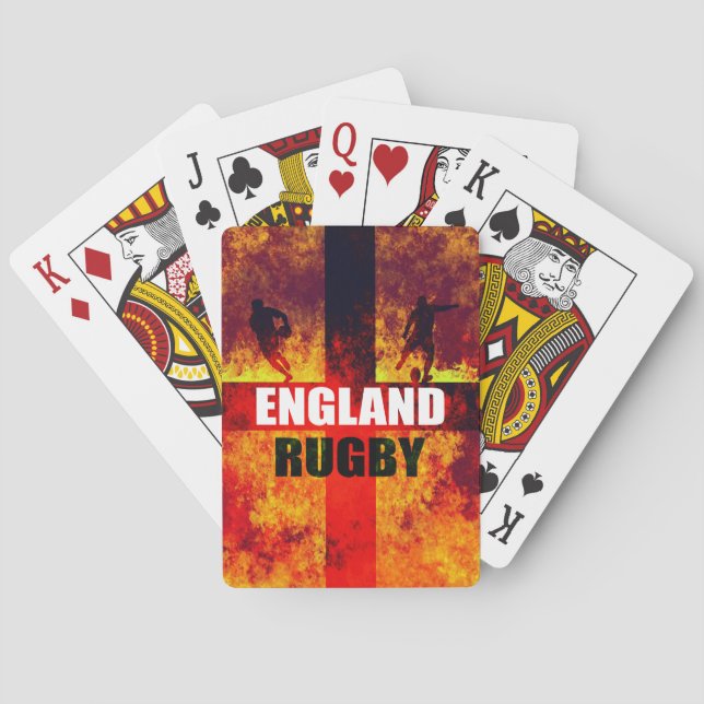 England Rugby Casinokort (Baksidan)