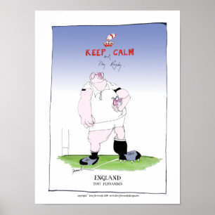 England rugby player, tony fernandes poster