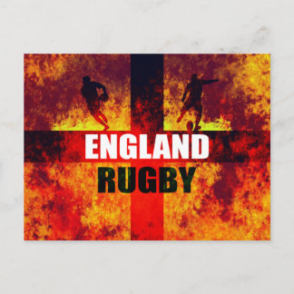 England Rugby Vykort