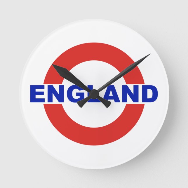 England Runda Klockan Rund Klocka (Framsida)