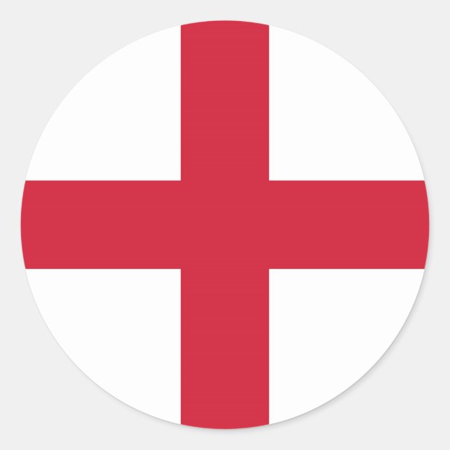 ENGLAND RUNT KLISTERMÄRKE (Framsida)
