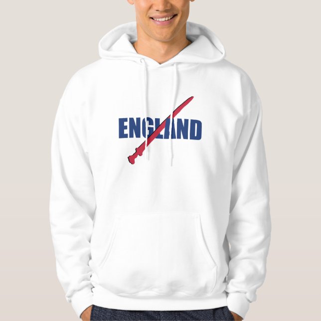 England Saxon Sword Hoodie (Framsida)