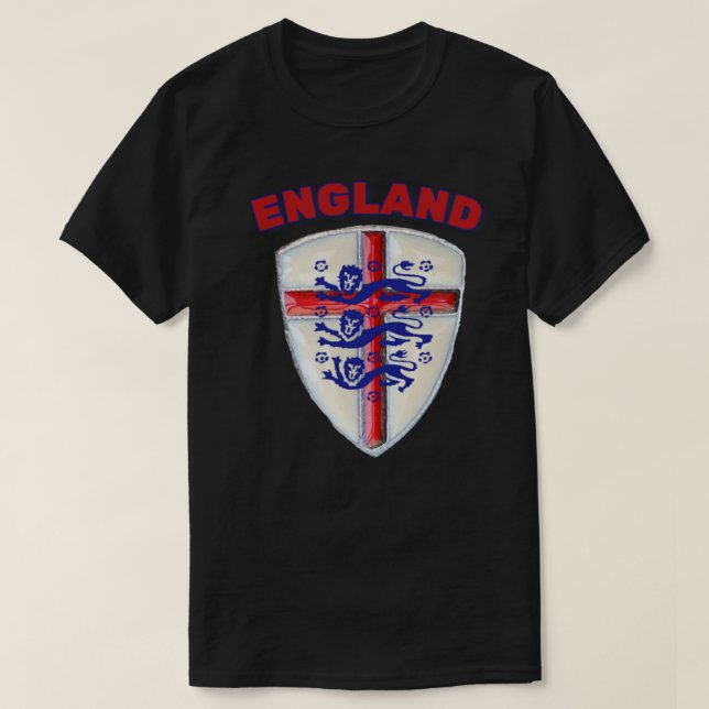 England Sheild T Shirt (Design framsida)