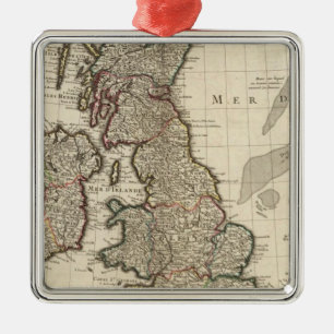 England, Skottland, Europa Julgransprydnad Metall