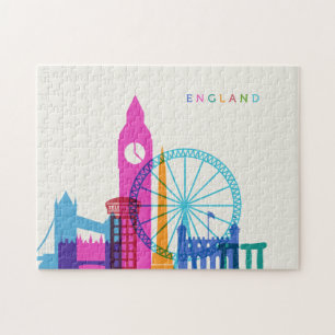 England Skyline Pussel
