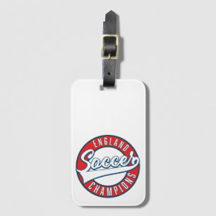 England Soccer Champions logotyp Bagagebricka