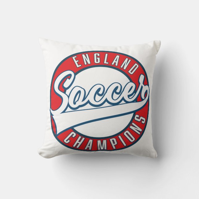 England Soccer Champions logotyp Kudde (Framsida)