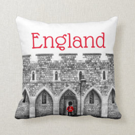 England Soldier Cushion Kudde