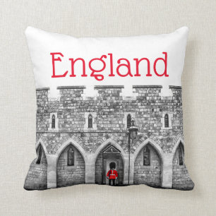 England Soldier Cushion Kudde