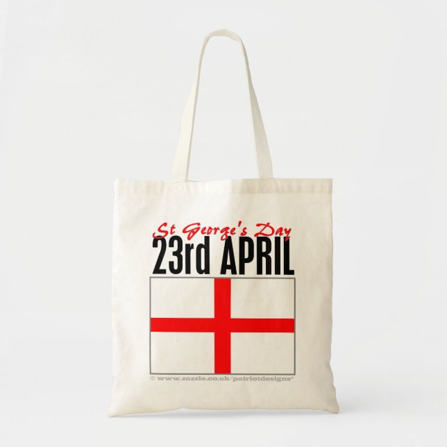 England St George dag Tygkasse (Framsidan)