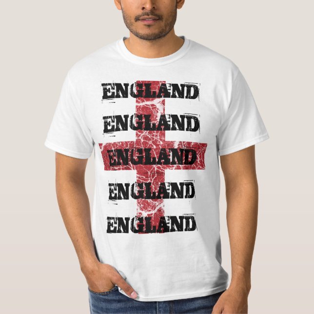 ENGLAND St George T Shirt (Framsida)